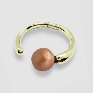 Versatile Large Gold Plated Bracelet