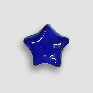 Accessory Ceramic Heart for Rings or Necklaces - Blue