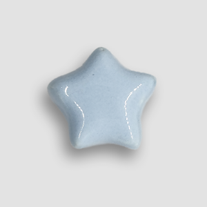 Accessory Ceramic Heart for Rings or Necklaces - Light Blue