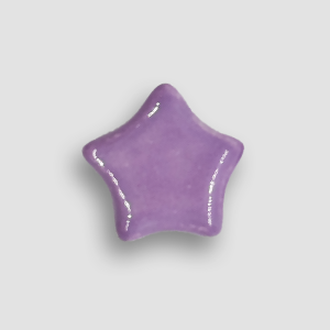 Accessory Ceramic Heart for Rings or Necklaces - Lilac