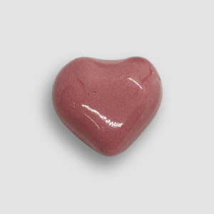 Accessory Ceramic Heart for Rings or Necklaces - Pink