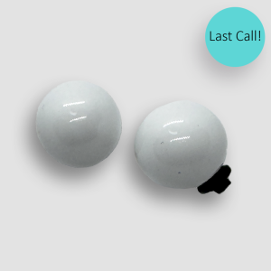 Beads Ceramic for Earrings Versatile Collection – White