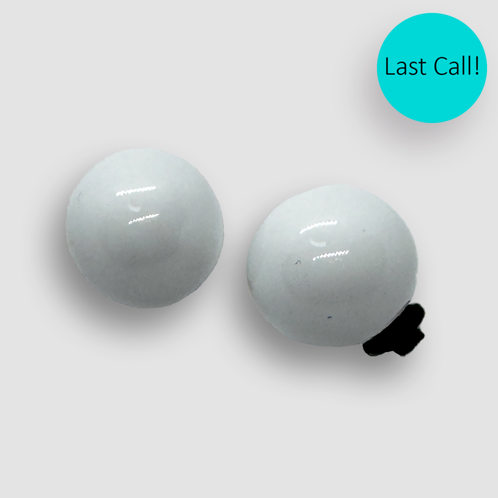 Beads Ceramic for Earrings Versatile Collection – White