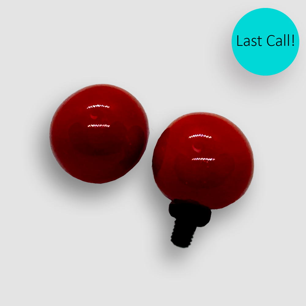 Beads Ceramic for Earrings Versatile Collection – Red