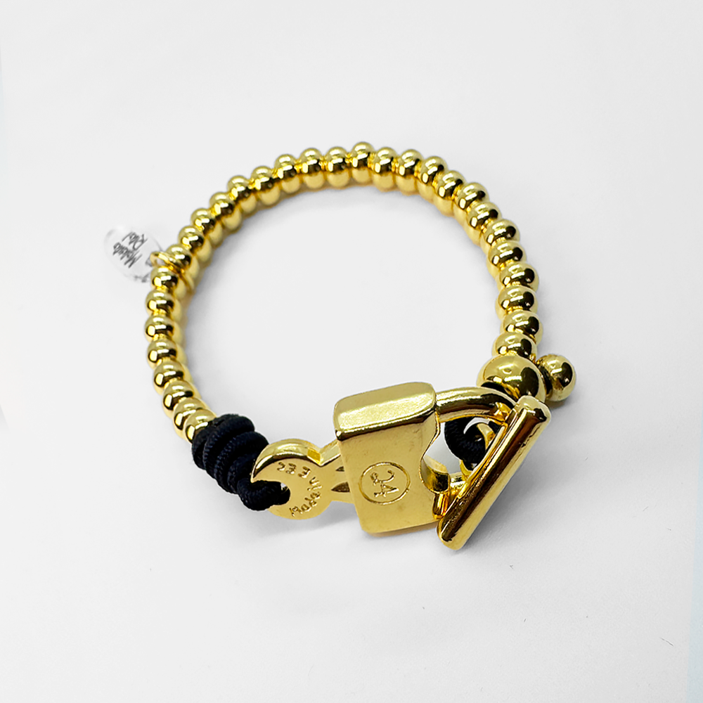 Padlock bracelets Spain - Black