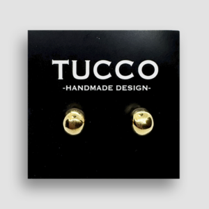 Gold-plated bead Earrings