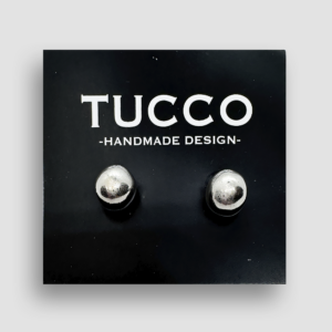 Silver-plated bead Earrings